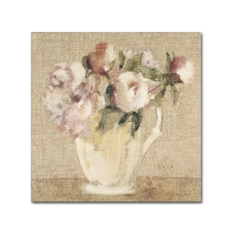 Cheri Blum 'Cottage Bouquet III No Border' Canvas Art,24x24